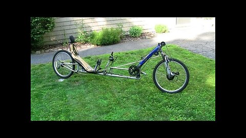 #308 - 20120617 - Z-cumbent hybrid electric recumbent bicycle project part 2