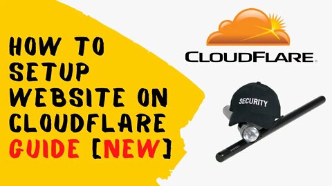 How To Setup Website On Cloudflare | DDoS Protected Website With Cloudflare