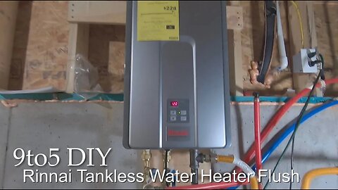 Flush Rinnai Tankless Water Heater