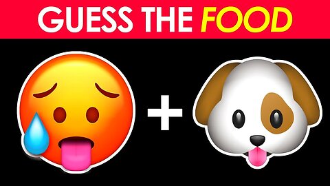 🍔 Can You Guess The FOOD By Emoji? 🍕