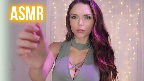 ASMR for Anxiety // Calming You Down + Making You Smile! 😊(face touching, jokes, hand movements)