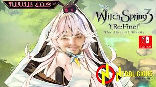 🎮 GAMEPLAY! Jogamos o ótimo RPG WITCHSPRING3 no Nintendo Switch. Confira!