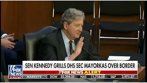 Sen. John Kennedy: Mayorkas must believe in open borders. Or he is unfit to manage a Chuck-E-Cheez.