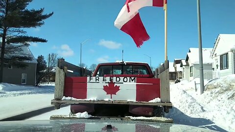 Soo Freedom Convoy March12th - Ride along with the HONKENING!!!