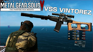 VSS Vintorez Showcase (ZETA Mod) - Modded Metal Gear Solid 5