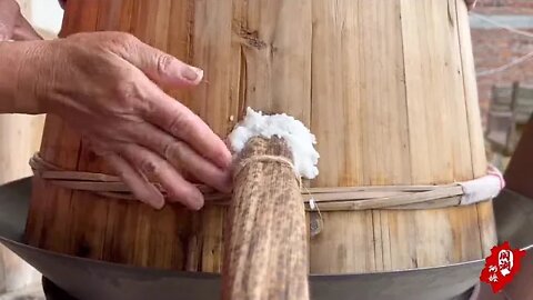 Ancestral instruments for 50 years, ancient method of brewing rice wine!!13