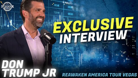 DONALD TRUMP JR. | Exclusive Interview with Don Trump Jr. - ReAwaken America Las Vegas
