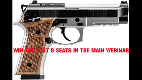 BERETTA 92 GTS LAUNCH MINI #3 FOR THE LAST 9 SEATS IN THE MAIN WEBINAR