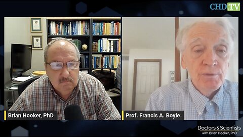 Dr. Brian Hooker & Francis Boyle - Biowarefare & Terrorism