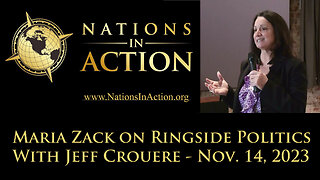 Maria Zack on Ringside Polictics with Jeff Courere