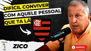 PORQUE ZICO NÃO QUIS SER TÉCNICO DO FLAMENGO? ZICO - Flow Sport Club #100