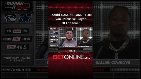 Should Daron Bland win Defensive Player of the Year?