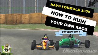 Rays Formula 1600 : Tsukuba Circuit : How to Ruin Your Own Race