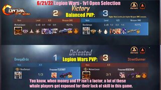 Contra Returns: 6/21/22 Legion Wars - 1v1 Open Selection