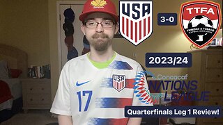 RSR5: United States 3-0 Trinidad & Tobago 2023/24 CONCACAF Nations League Quarterfinals Leg 1 Review