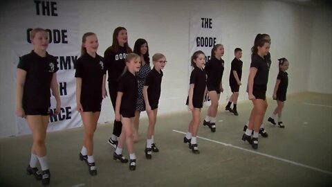 Irish dancing segment