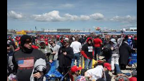 Tens Of Thousands Of Supporters Attend Trump Rally In New Jersey