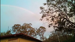 Rainbow after a storm 5th January 2022