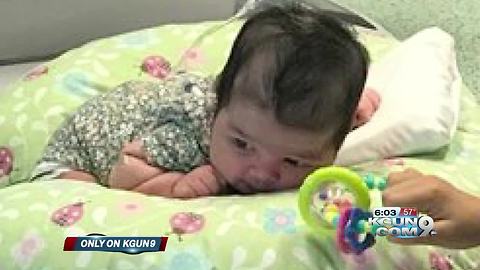 Tucson baby with rare condition heads home for Christmas