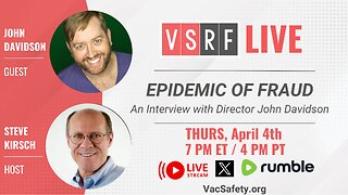 VSRF Live #121: Epidemic of Fraud