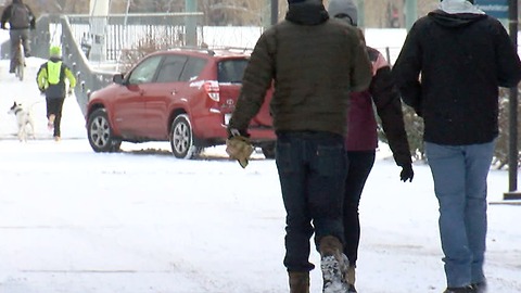 Outdoor workers face bitter cold dangers