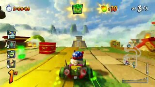 Nitro Cup (Medium) Gameplay - Crash Team Racing Nitro-Fueled