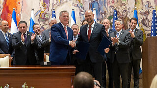 Speaker McCarthy's Press Conference Following Knesset Address