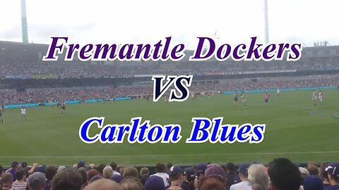 Devastated Fremantle Dockers AFL Fans Lost 5 Games Consecutively Carlton Highlights