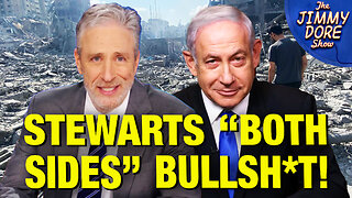 Jon Stewart Says Israel & Hamas Are Equally Bad!