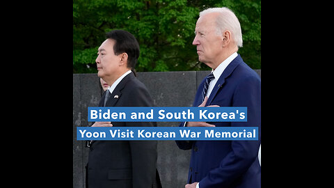 U.S. President Joe Biden and South Korean President Yoon Suk Yeol