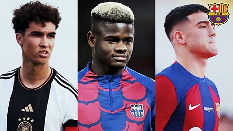 Hansi Flick Calls Up Mikayil Faye, Noah Darvich & Angel Alarcon To Join Barcelona’s Preseason