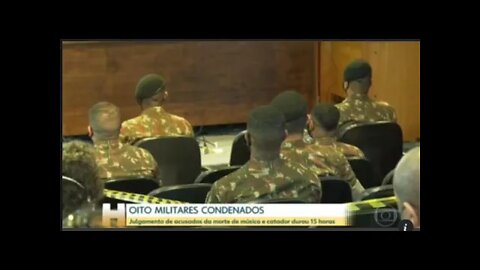 FOI JUSTO? Oito militares são condenados por morte de músico e catador em Guadalupe, no Rio
