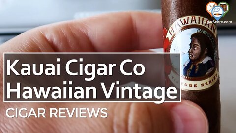 I OVERPAID. The Kauai Cigar Co HAWAIIAN VINTAGE Series Perfecto - CIGAR REVIEWS by CigarScore