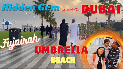Hidden Gem Near Dubai {% Umbrella beach %}