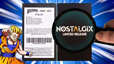 Unboxing A Nostalgix Limited Release Beastlands Promo Box!