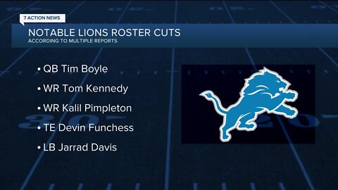 Reports: Tim Boyle among Lions' early roster cuts