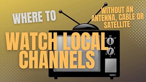 How to Watch Local Channels Without Cable or an Antenna