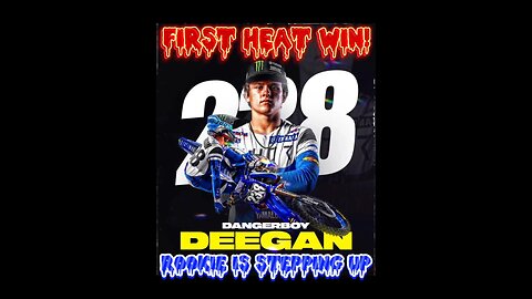 Haiden Deegan: First Supercross Heat Win