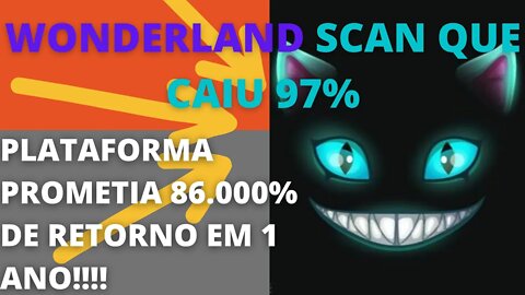 Mais um #Scan, #Wonderland caiu 97% - 134