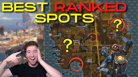 BEST RANKED LANDING SPOTS FOR KINGS CANYON! Land here to get more kills and better placement!