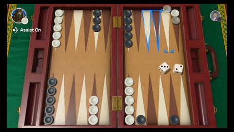 Clubhouse Games: 51 Worldwide Classics (Switch) - Game #14: Backgammon