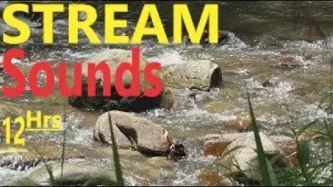 Beautiful Nature Rocky River Flowing Sounds - Relax Meditate Sleep Focus Work Study DeStress, PTSD