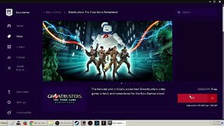 2020 Ghostbusters Remastered free on epic store