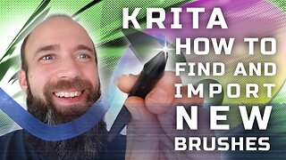Krita - How to Import New (and Free) Brushes
