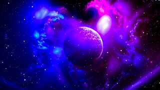 Healing Meditation, Stress Relief & Deep Sleep | Ambient Space Nebula Journey | Fall Asleep Fast