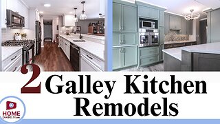 Reviewing 2 Galley Kitchen Renovations that Get a More Open Concept