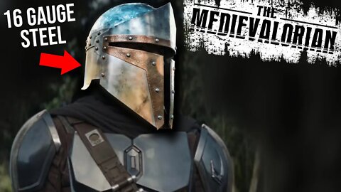 I Forged a MEDIEVAL MANDALORIAN Helmet!! | Medieval Star Wars | How to Make a Helmet
