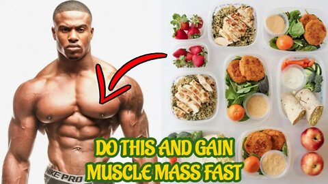 8 TIPS TO GAIN MUSCLE MASS FASTER 🔥