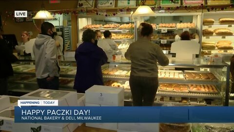 Celebrating Fat Tuesday with paczki