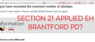 SECTION 21 FOR BRANTFORD PD, ROBBERY BELL CYBERCRIMES CEO SCREW DULY NOTIFIED!